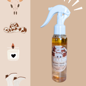 Spray d’ambiance 4 Moments –  Agrumes, Vanille, Ambre et Néroli | 100 ml Sans alcool